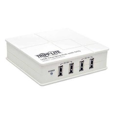 Настольное зарядное устройство TRIPPLITE U280-004-OTG, 4xUSB, 2A, белый