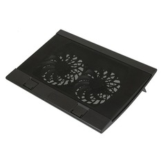Подставка для ноутбука DeepCool WIND PAL FS, 17", 382х262х24 мм, 2хUSB, вентиляторы 2 х 140 мм, 793г, черный [windpalfs]