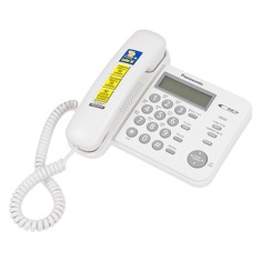Проводной телефон Panasonic KX-TS2356RUW, белый