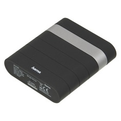 Внешний аккумулятор (Power Bank) HAMA Joy, 10400мAч, черный [00137493]