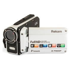 Видеокамера Rekam DVC-380, серебристый, Flash [2504000003]