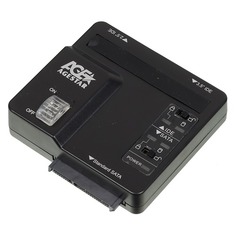 Адаптер-переходник для HDD/SSD AgeStar 3FBCP, черный
