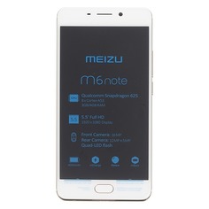 Смартфон MEIZU M6 Note 16Gb, M721H, золотистый