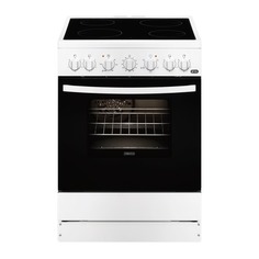 Электрические плиты Электрическая плита ZANUSSI ZCV965201W, стеклокерамика, белый