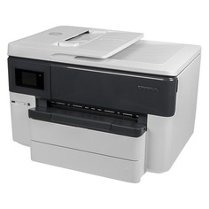 МФУ струйный HP Officejet Pro 7740 WF AiO, A3, цветной, струйный, белый [g5j38a]