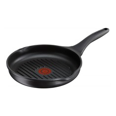 Сковорода-гриль Tefal Supreme Gusto H1184074, 26см, без крышки, черный [2100094923]