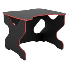 Стол игровой ВИТАЛ-ПК Ивент 1000, ЛДСП, черный и красный