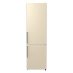 Холодильники Холодильник GORENJE NRK6201GHC, двухкамерный, бежевый