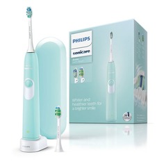 Электрическая зубная щетка Philips Sonicare 2 Series HX6212/90, цвет: бирюзовый и белый