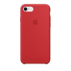 Чехол (клип-кейс) APPLE Silicone Case, для Apple iPhone 7/8, красный [mqgp2zm/a]