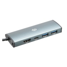 Стыковочная станция Digma HUB-2U3.0СH-UC-G, серый