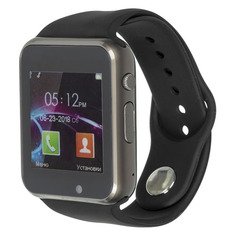 Смарт-часы JET Phone SP1, 48мм, 1.54", серый / черный [sp1 black]