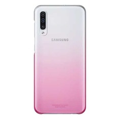 Чехол (клип-кейс) SAMSUNG Gradation Cover, для Samsung Galaxy A50, розовый [ef-aa505cpegru]