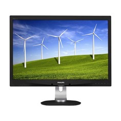 Монитор PHILIPS 240B4QPYEB (00/01) 24", черный и серебристый