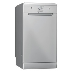 Посудомоечная машина Indesit DSCFE 1B10 S RU, узкая, серебристая [869991615540]