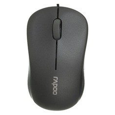 Мышь RAPOO N1130, оптическая, проводная, USB, серый