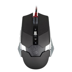 Мышь A4 Bloody T50 Winner, игровая, оптическая, проводная, USB, черный и серый