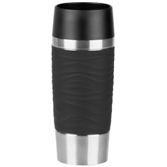 Термокружка Emsa Travel Mug Waves 0,36л Black (N2010500) Travel Mug Waves 0,36л Black (N2010500)