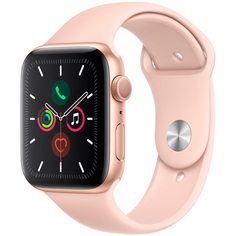 Смарт-часы Apple Watch S5 44mm Gold Sport Band (MWVE2RU/A)