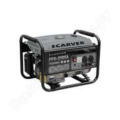 Бензиновый генератор carver ppg-3900а 01.020.00012