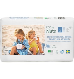 Подгузники Naty Детские (4-9 кг) 50 шт.