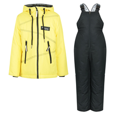 Комплект куртка/полукомбинезон Аврора Энерджи, цвет: желтый/черный Avrora