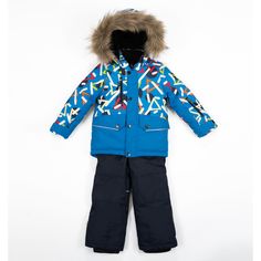 Комплект куртка/полукомбинезон Batik Наум, цвет: синий БАТИК