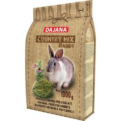 корм Dajana для кроликов Country mix, 1 кг