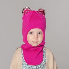 Шапка-шлем Hoh Loon фуксия