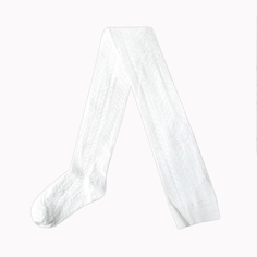 Комплект колготки 2 шт Crockid Ажурные, цвет: белый