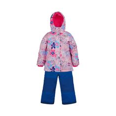 Комплект куртка/полукомбинезон Salve, цвет: розовый/т.синий