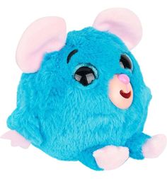 Мягкая игрушка 1Toy Zooка Голубая мышка 13 см