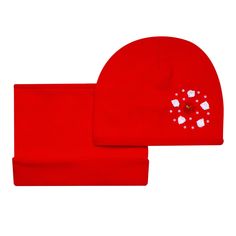Комплект шапка/шарф Arctic Kids, цвет: красный