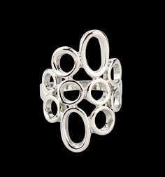 Кольцо Женские штучки, цвет: серебро