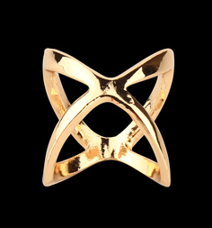 Кольцо Женские штучки, цвет: золото
