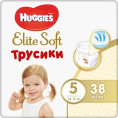 Трусики-подгузники Huggies Elite Soft, р. 5, 12-17 кг, 38 шт