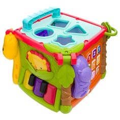 Игровой центр Fisher-Price Большой музыкальный игровой куб, 25 см