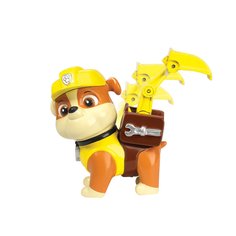 Фигурка спасателя с рюкзаком Paw Patrol Крепыш – щенок-строитель