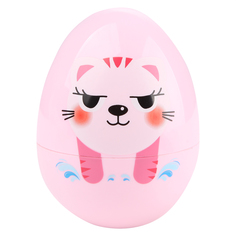 Игрушка-неваляшка Игруша Котёнок розовый