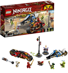 Конструктор LEGO Ninjago 70667 Мотоцикл-клинок Кая и снегоход Зейна