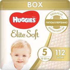 Подгузники Huggies Elite Soft 5 (12-22 кг) 112 шт.
