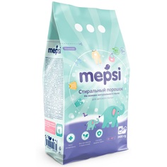 Стиральный порошок Mepsi для детского белья на основе натурального мыла, 2.4 кг