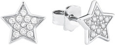 Серебряные серьги Fossil