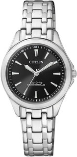 Японские женские часы в коллекции Eco-Drive Женские часы Citizen ES4020-53E