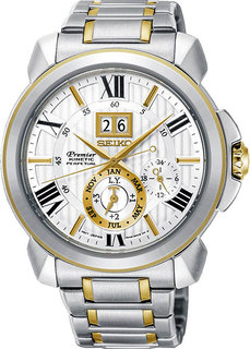 Японские мужские часы в коллекции Premier Мужские часы Seiko SNP152P1