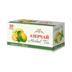 Чай Азерчай Лимон и мята 40 г