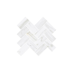 Мозаика Vitra Palissandro Шеврон Белый 32x28 см