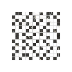 Мозаика Vitra Marmori Сан Лорен Черный Микс 3x3 29,4x29,4 см