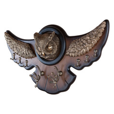 Вешалка настенная Bogacho Bubo Орех (Д)