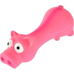 Игрушка для собак MAJOR Поросенок 16 см с пищалкой латекс розовый